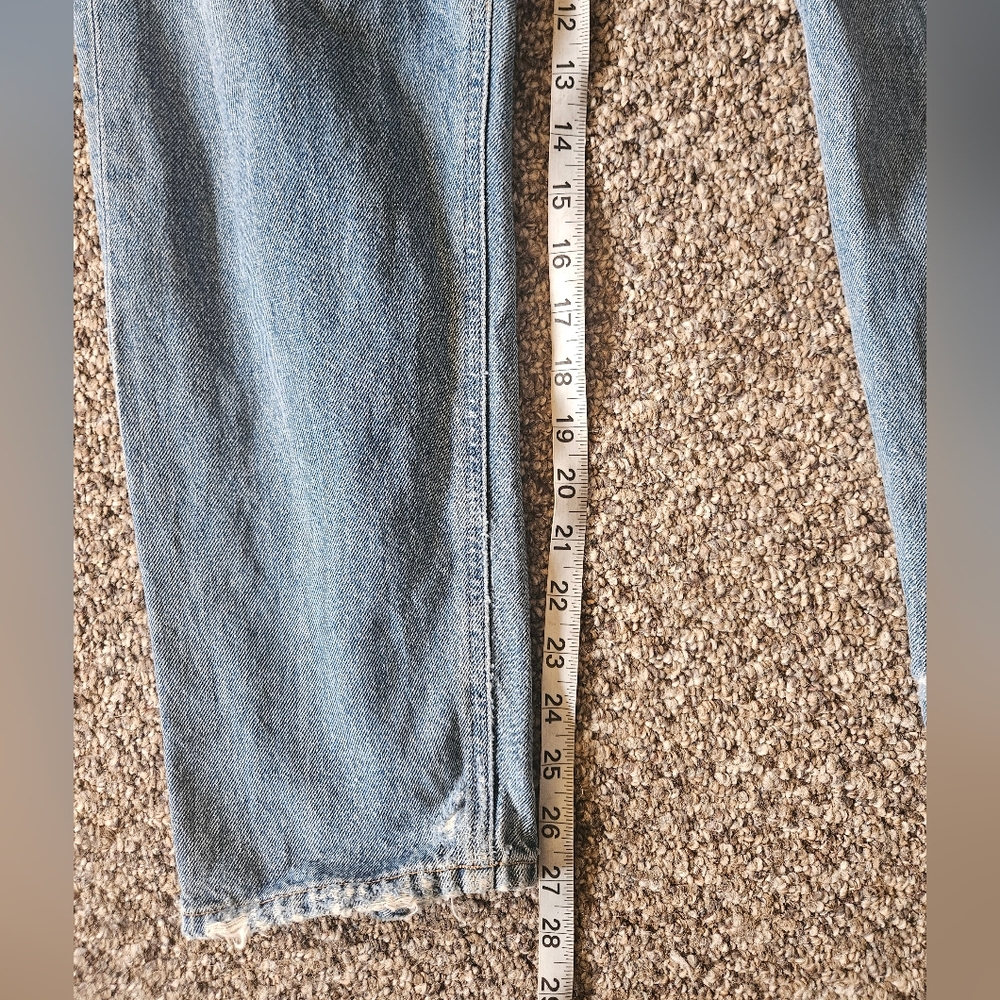 Agolde Feel Good Distressed Jeans Size 31 - Picture 4 of 6